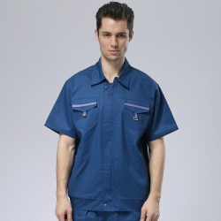 夏季短袖工作服定做024
